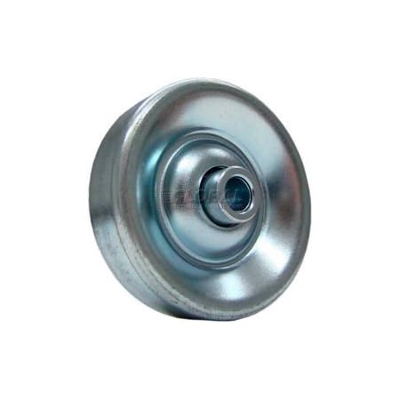 Omni Metalcraft Omni Metalcraft 1-15/16" Dia. Zinc Plated Steel Conveyor Skate Wheel 102143 50 Lb. Cap. 102143